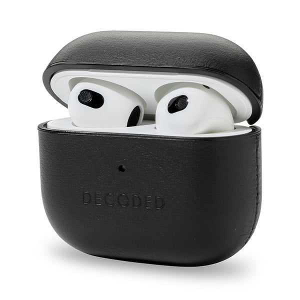 Funda cuero AirCase Lite para AirPods 3 Gen Decoded