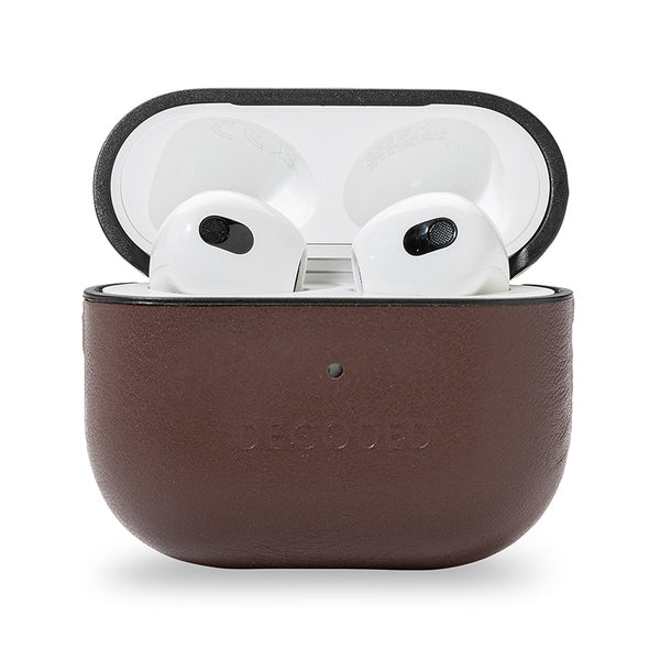 Funda cuero AirCase Lite para AirPods 3 Gen Decoded