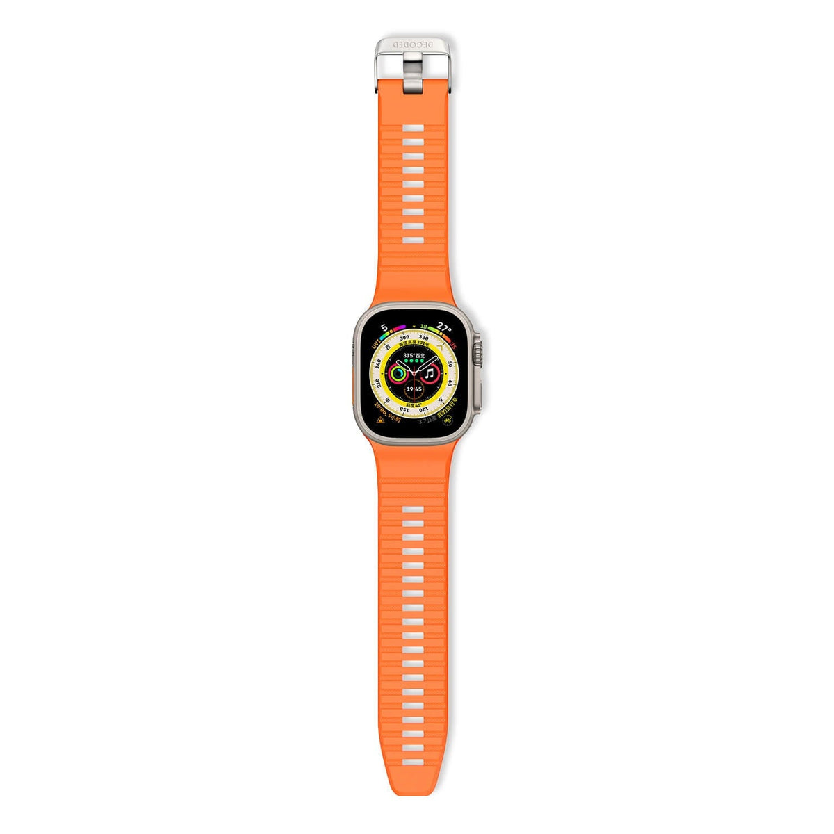 Banda para Apple Watch 49mm de Silicona Ultra Tracción Decoded