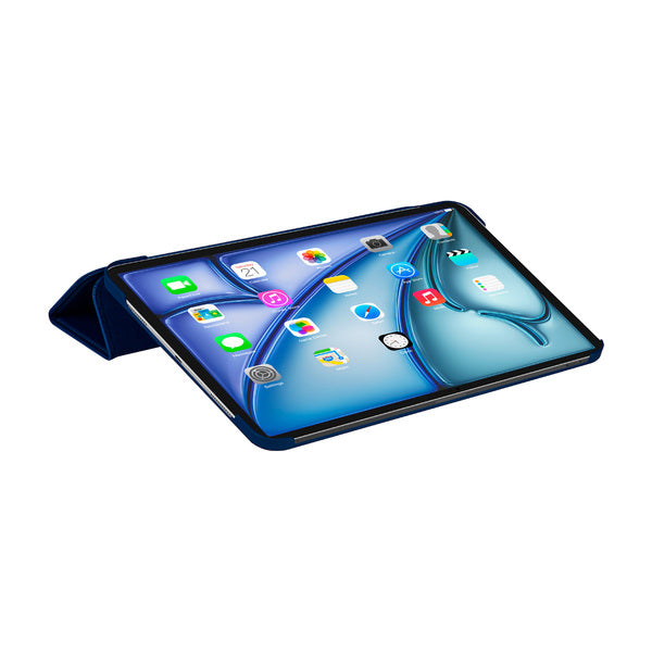 Funda folio slim silicona para iPad Air 11" M2 Decoded azul marino