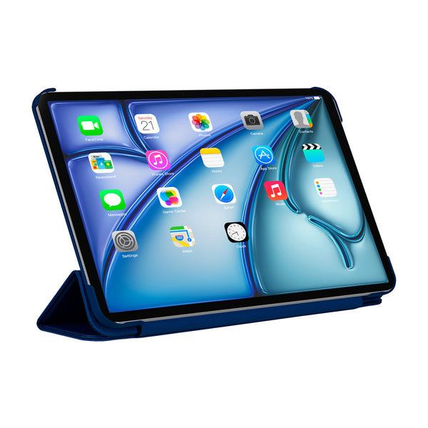 Funda folio slim silicona para iPad Air 11" M2 Decoded azul marino
