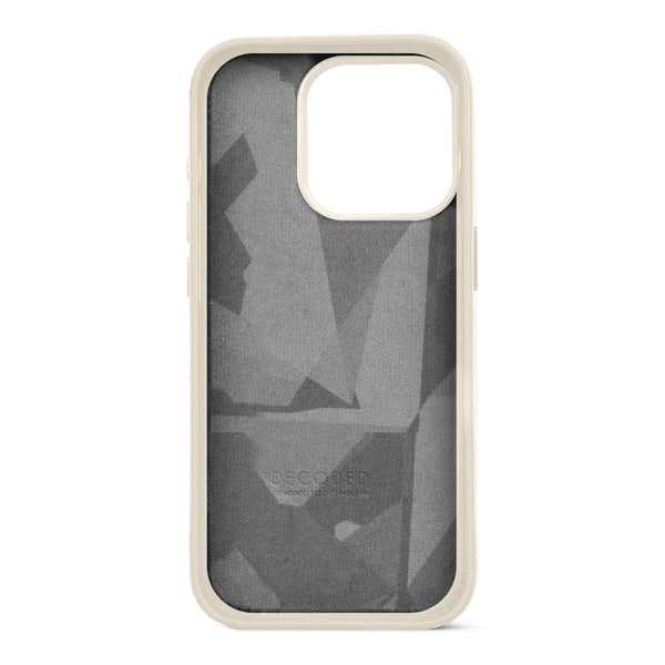 Funda cuero Backcover MagSafe para iPhone 15 Pro Decoded