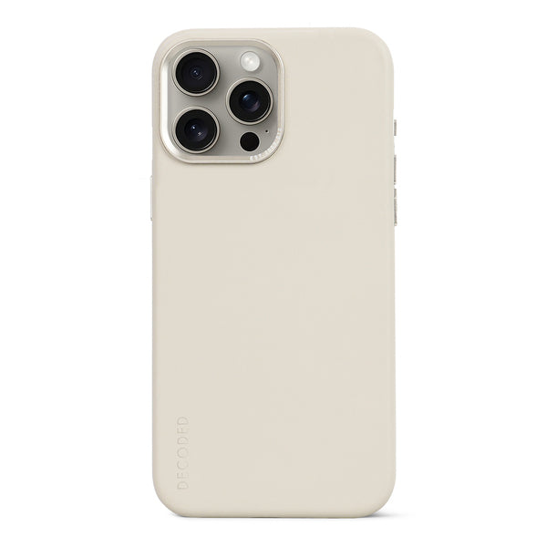 Funda cuero Backcover MagSafe para iPhone 15 Pro Max Decoded