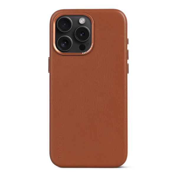 Funda cuero Backcover MagSafe para iPhone 15 Pro Max Decoded
