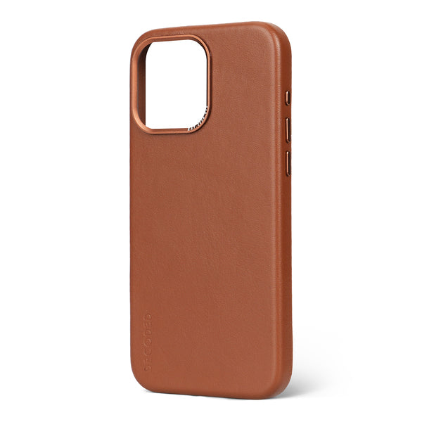 Funda cuero Backcover MagSafe para iPhone 15 Pro Max Decoded