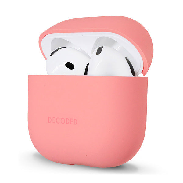 Funda silicona AirCase Pro para Airpods 4 Gen Decoded