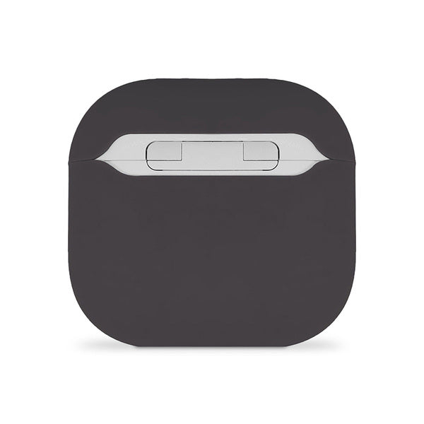 Funda silicona AirCase Pro para Airpods 4 Gen Decoded negra