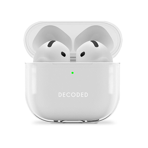 Funda silicona AirCase Pro para Airpods 4 Gen Decoded