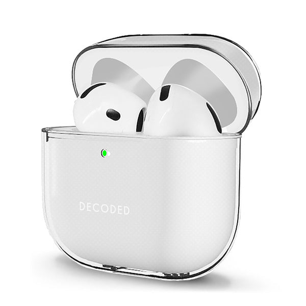 Funda silicona AirCase Pro para Airpods 4 Gen Decoded