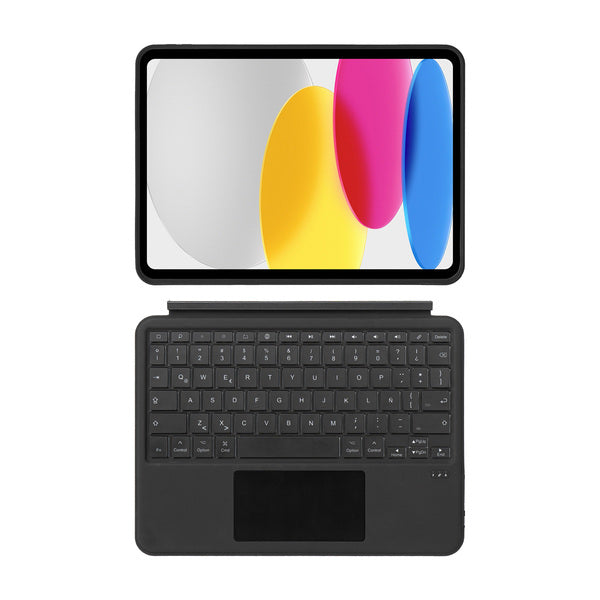 Funda con Teclado y Trackpad ESP iPad 10 Gen 10,9" Decoded negra