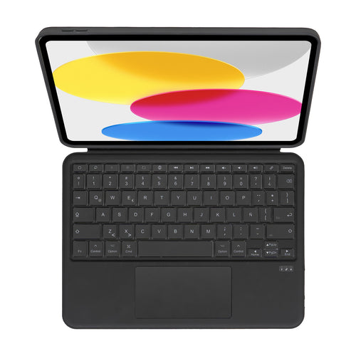 Funda con Teclado y Trackpad ESP iPad 10 Gen 10,9" Decoded negra