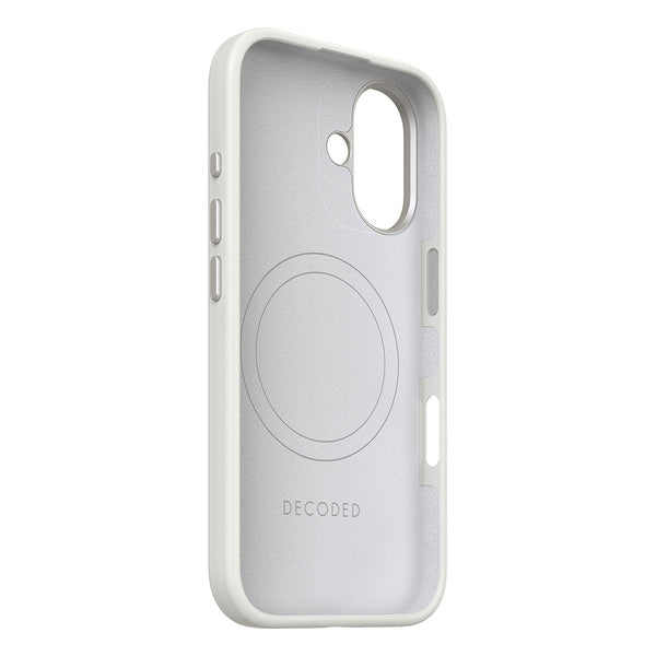 Funda silicona antimicrobial Magsafe para iPhone 16 Decoded