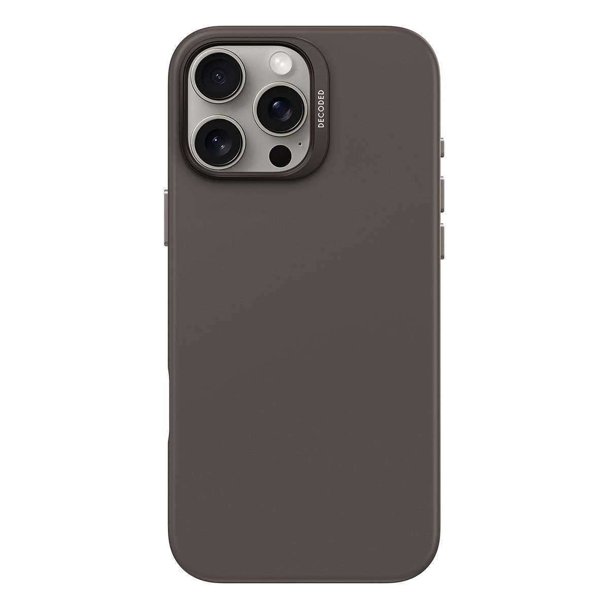 Funda silicona antimicrobial Magsafe para iPhone 16 Pro Max Decoded