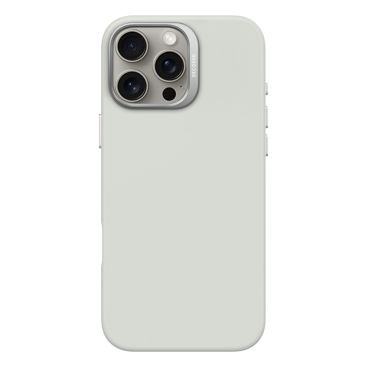 Funda silicona antimicrobial Magsafe para iPhone 16 Pro Max Decoded