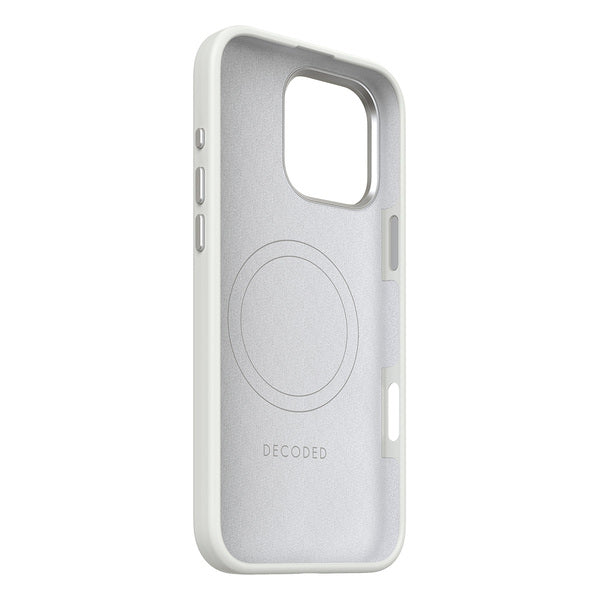 Funda silicona antimicrobial Magsafe para iPhone 16 Pro Max Decoded