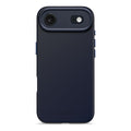 Funda silicona antimicrobiana iPhone 17 Air Decoded azul navy