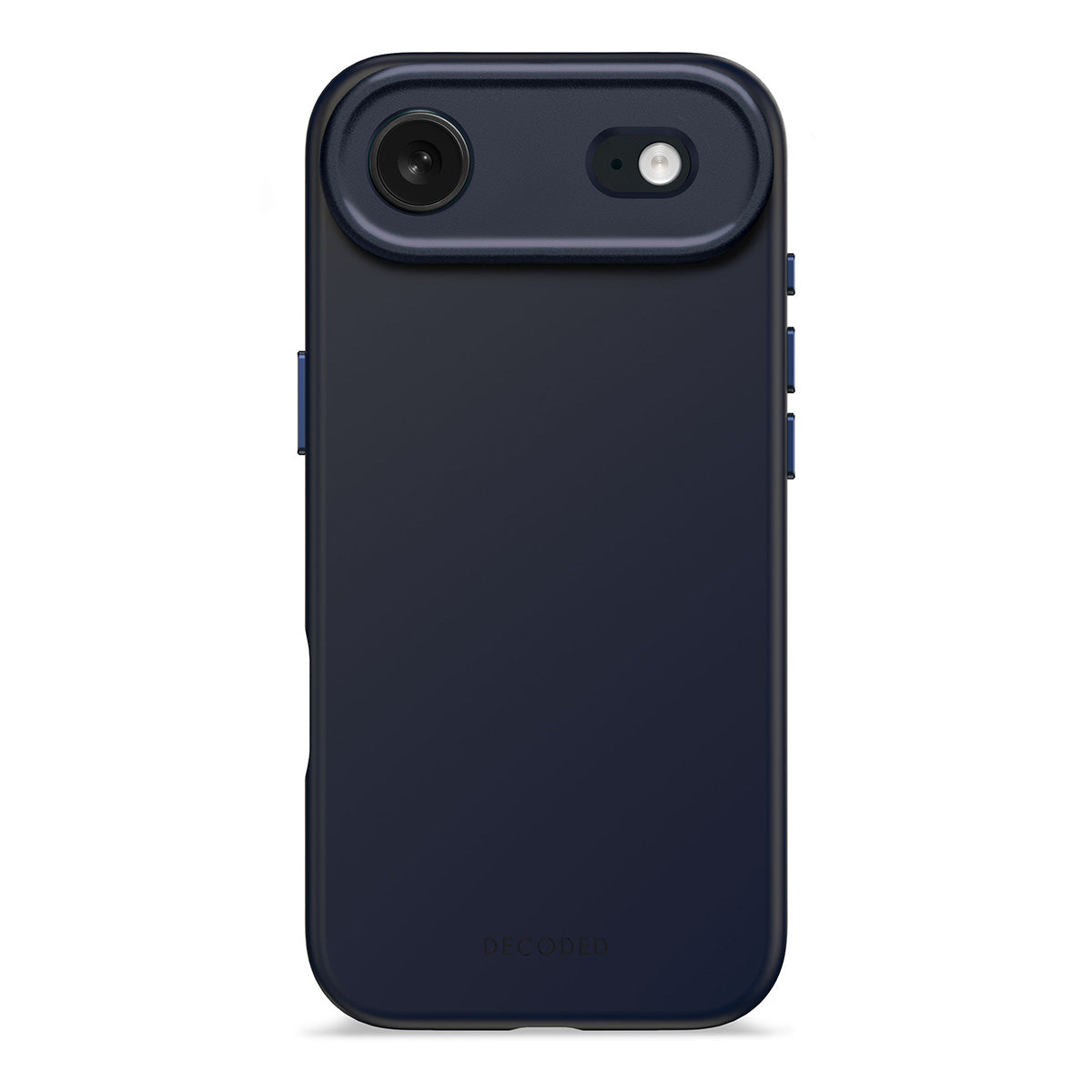 Funda silicona antimicrobiana iPhone 17 Air Decoded azul navy
