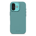 Funda silicona antimicrobiana iPhone 17 Decoded azul retro