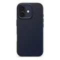 Funda silicona antimicrobiana iPhone 17 Decoded azul marino