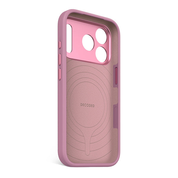 Funda silicona antimicrobiana iPhone 17 Pro Decoded