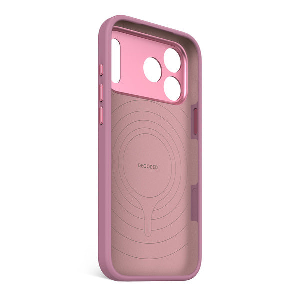 Funda silicona antimicrobiana iPhone 17 Pro Max Decoded