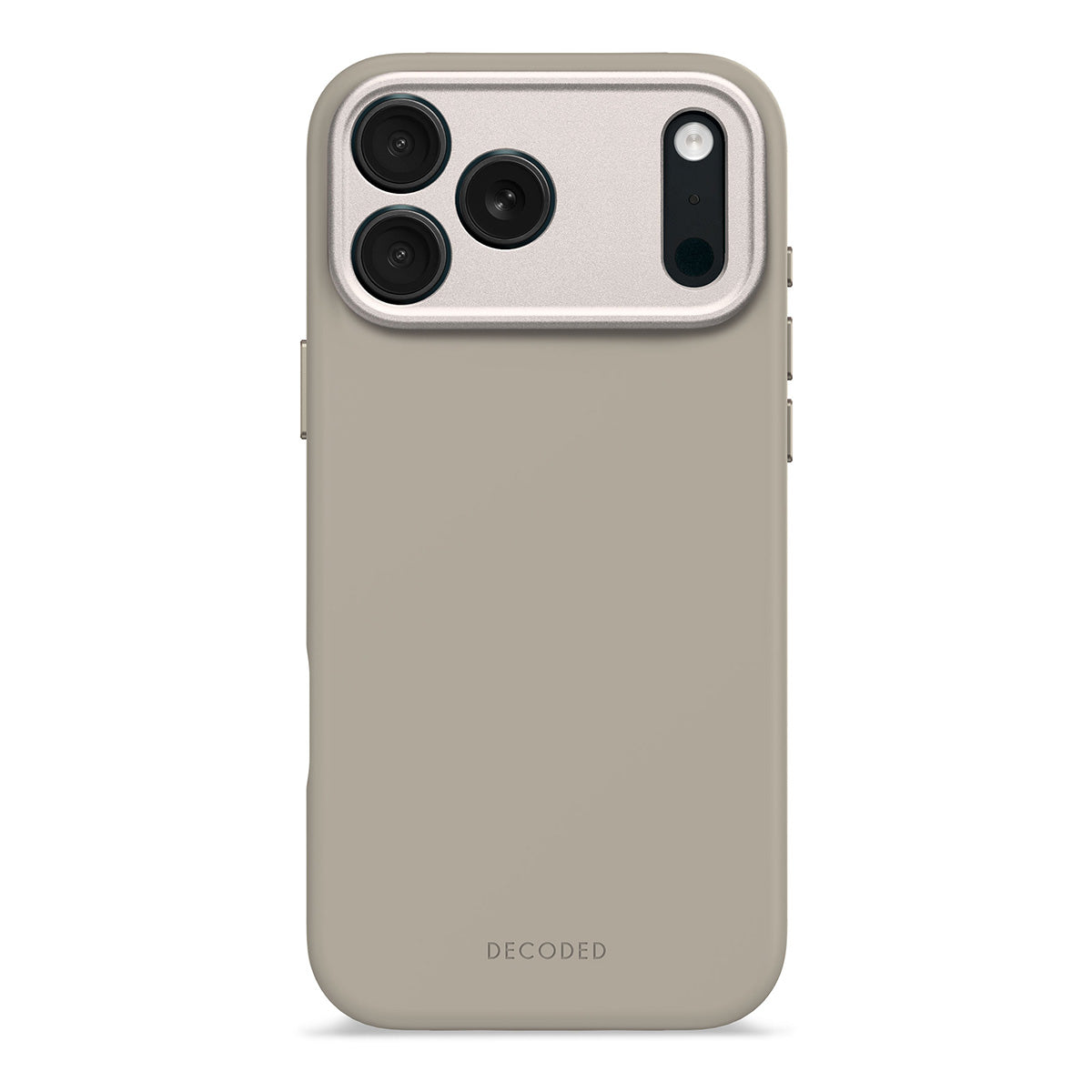 Funda silicona antimicrobiana iPhone 17 Pro Max Decoded