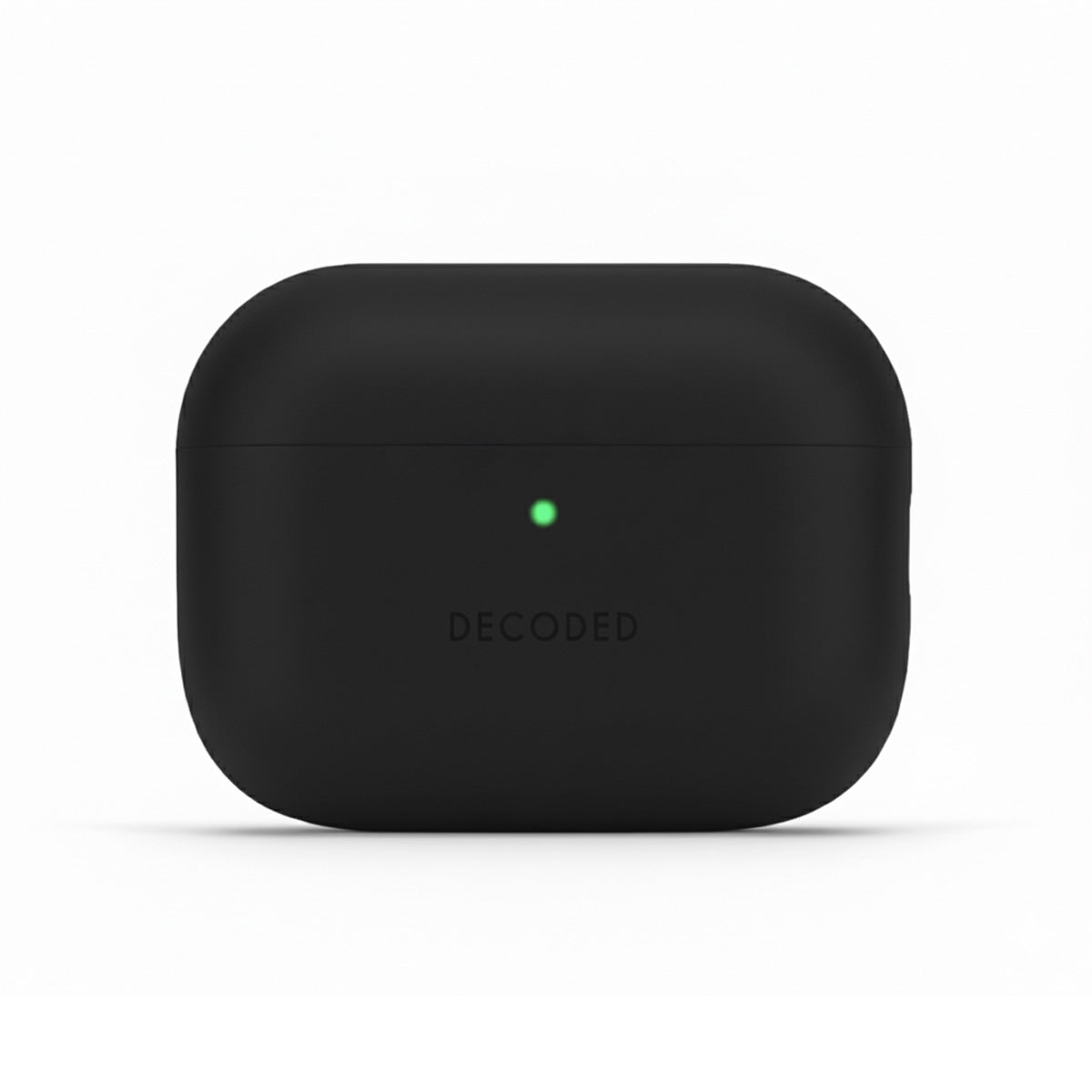 Funda silicona AirCase Pro para Airpods Pro 3 Gen Decoded negro