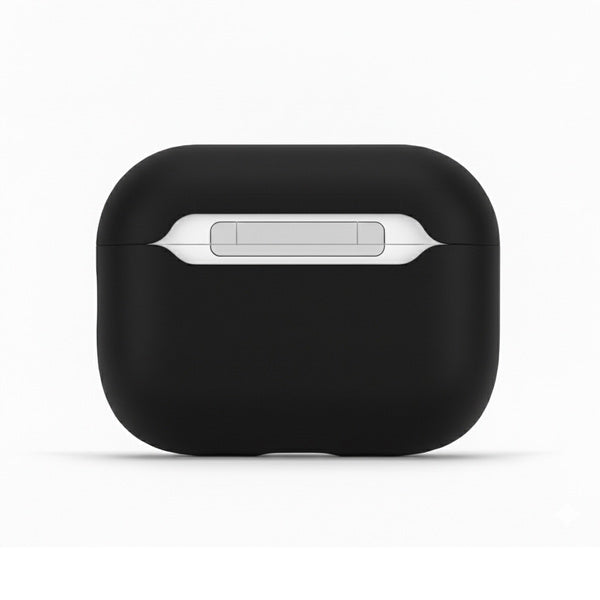 Funda silicona AirCase Pro para Airpods Pro 3 Gen Decoded negro