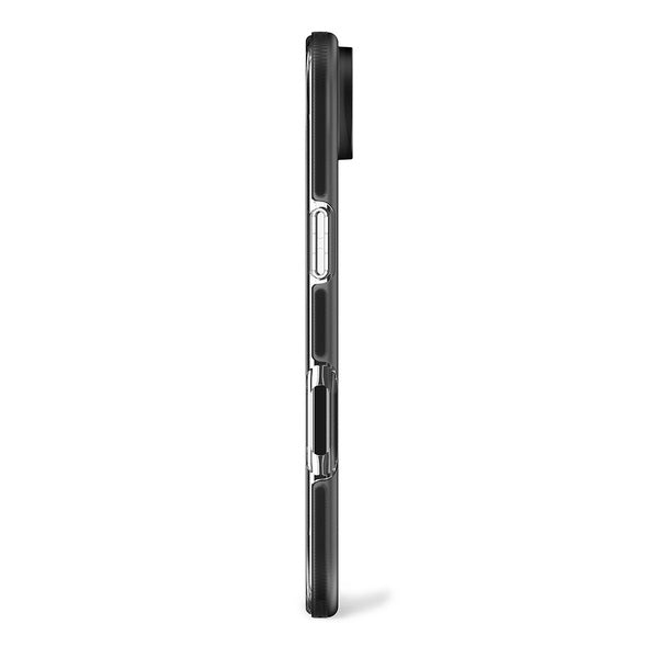 Funda transparente DropTec iPhone 17 Air Decoded negro esmerilado