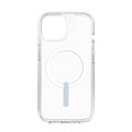 Funda dura Crystal Palace MagSafe para iPhone 15 Zagg transparente