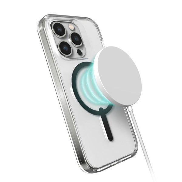 Funda dura Santa Cruz MagSafe para iPhone 15 Zagg negra