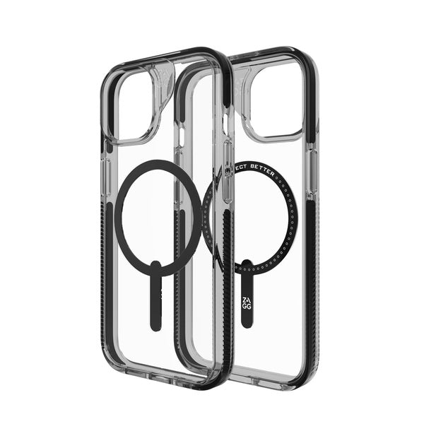Funda dura Santa Cruz MagSafe para iPhone 15 Zagg negra