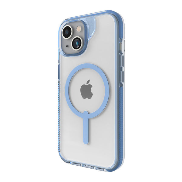 EOL> Funda dura Santa Cruz MagSafe para iPhone 15 Plus Zagg azul