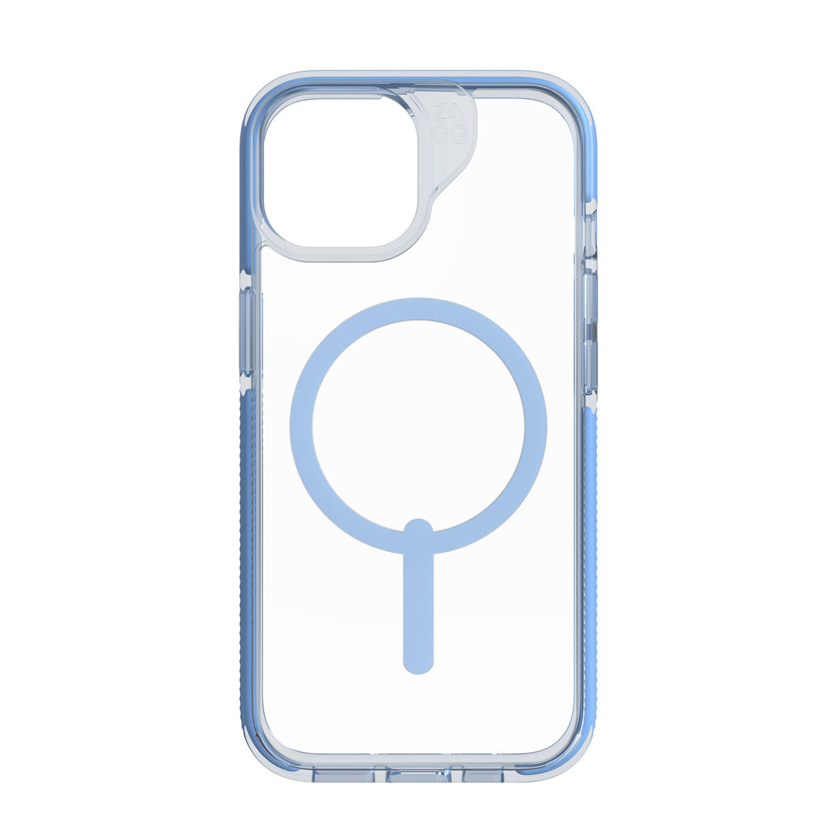 EOL> Funda dura Santa Cruz MagSafe para iPhone 15 Plus Zagg azul