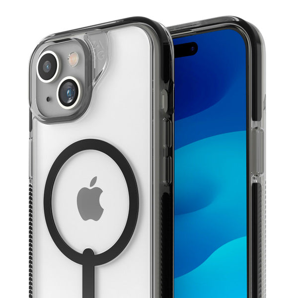EOL> Funda dura Santa Cruz MagSafe para iPhone 15 Plus Zagg azul