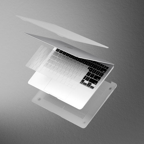 Bundle de protección para MacBook Air M1 sleeve, funda dura y carcasa de teclado Gmode negro