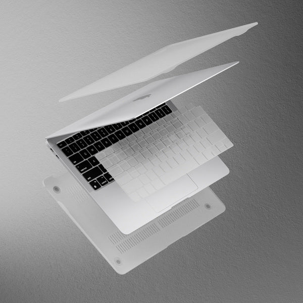 Bundle de protección para MacBook Air M1 sleeve, funda dura y carcasa de teclado Gmode negro