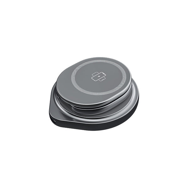 Base de carga 3 en 1 inalámbrica plegable de viaje Gmode gris