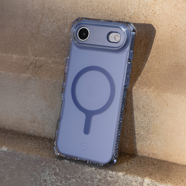 Funda Vapor Hybrid R MagSafe iPhone 17 Air Itskins azul marino