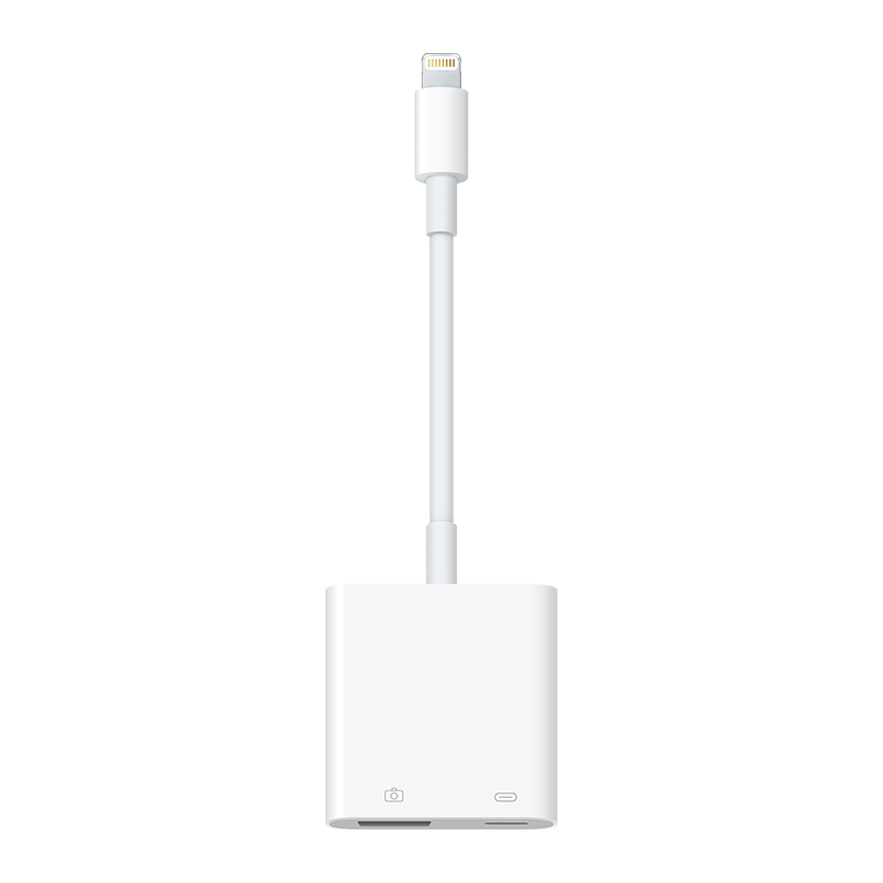 Adaptador de cámara lightning a USB 3.0