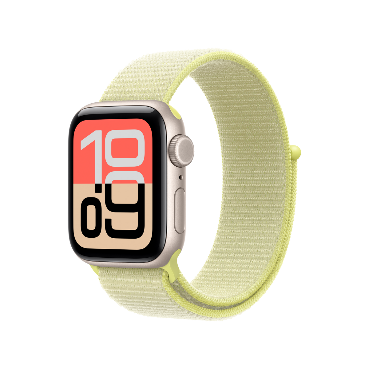 Banda Apple Watch Neon Yellow Sport Loop