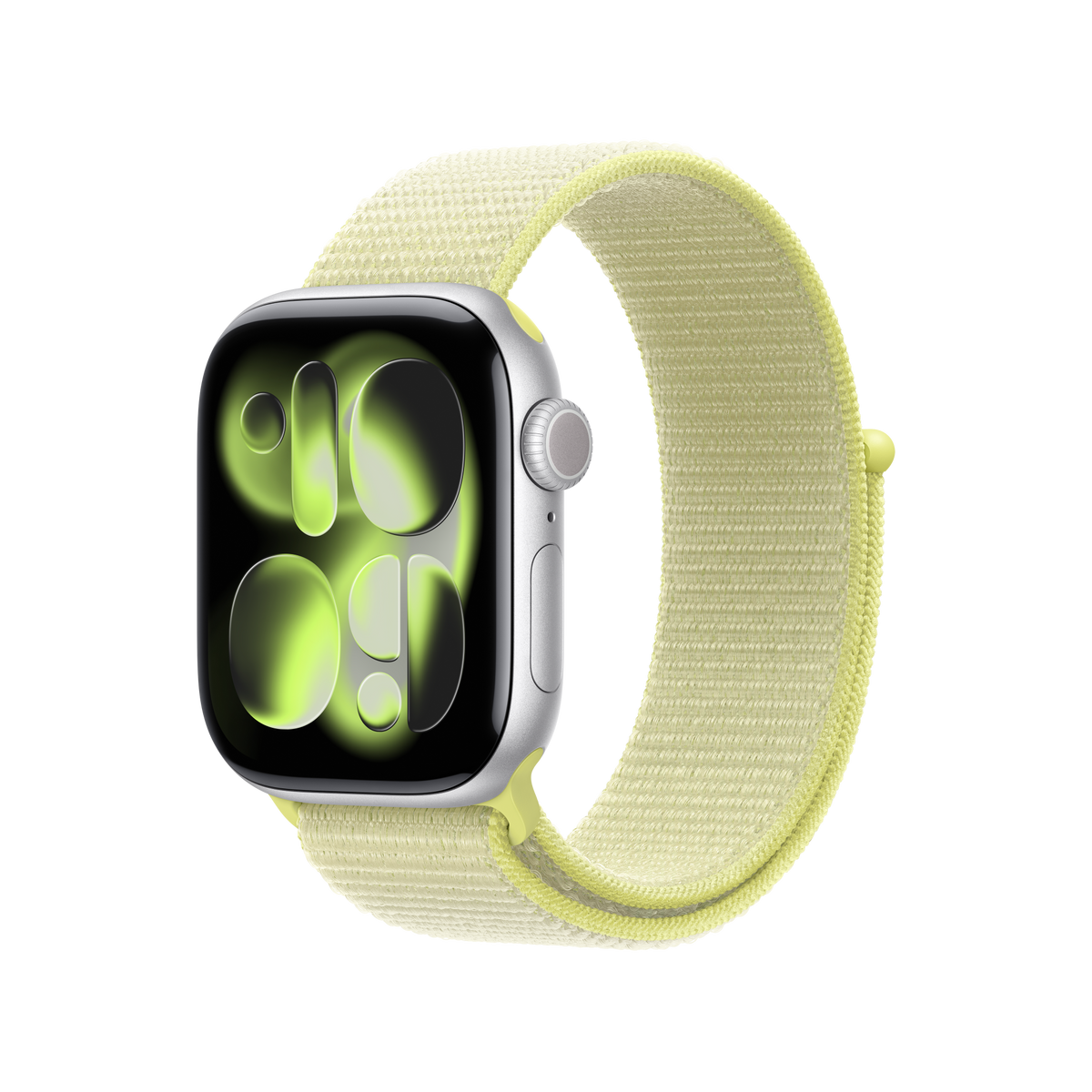 Banda Apple Watch Neon Yellow Sport Loop