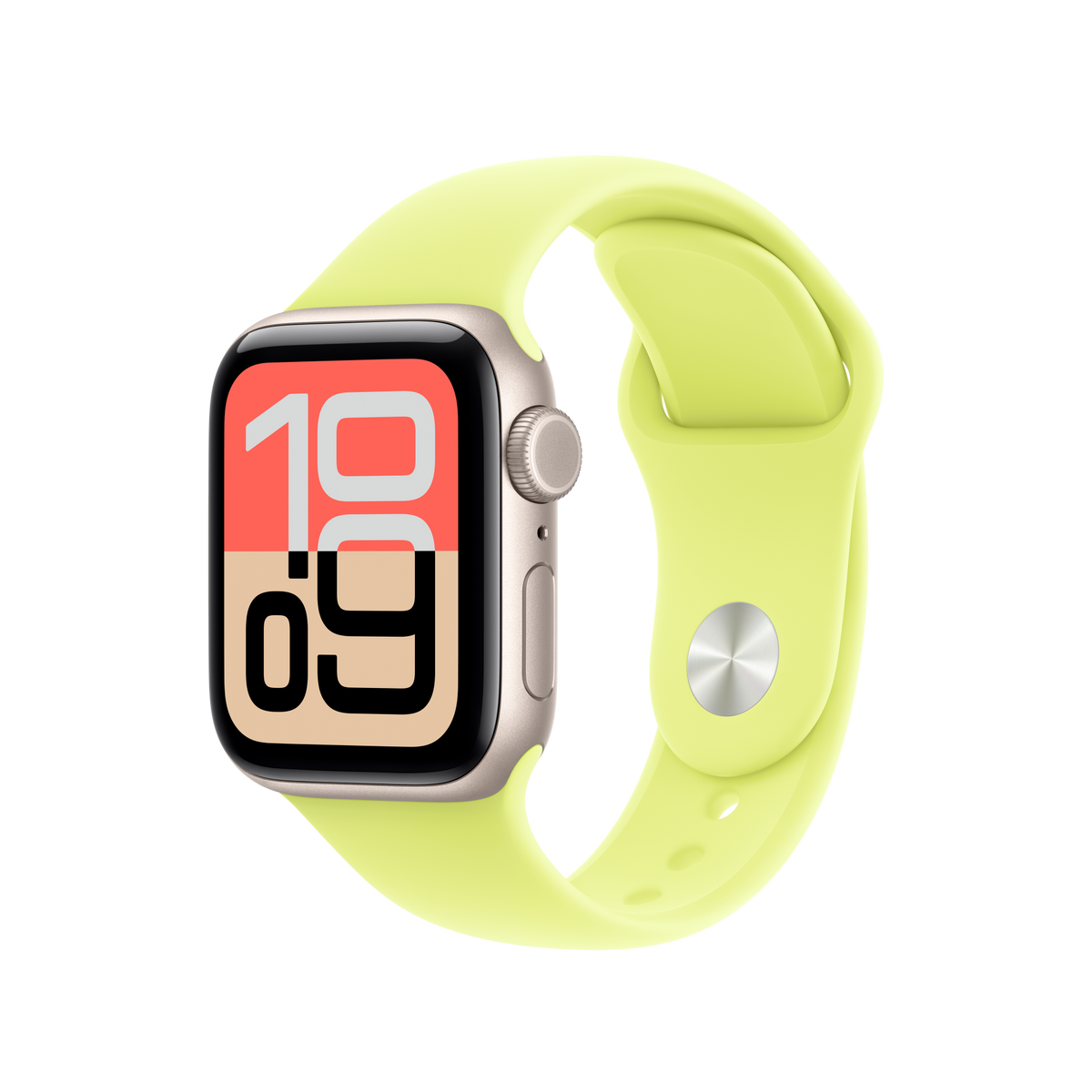 Banda Apple Watch Neon Yellow Sport Band