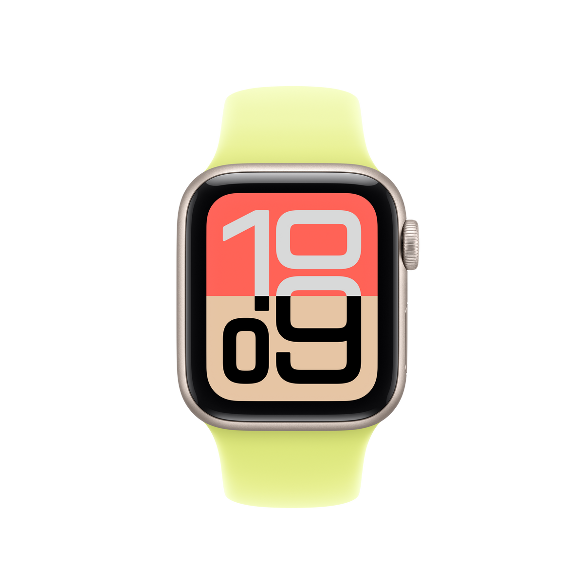 Banda Apple Watch Neon Yellow Sport Band