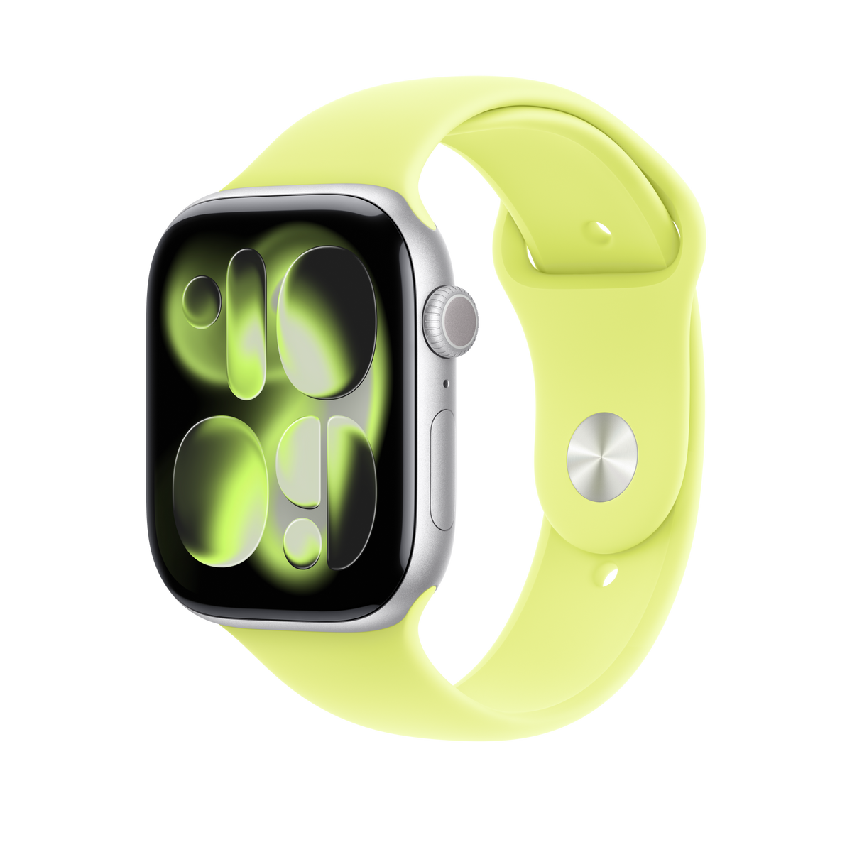 Banda Apple Watch Neon Yellow Sport Band