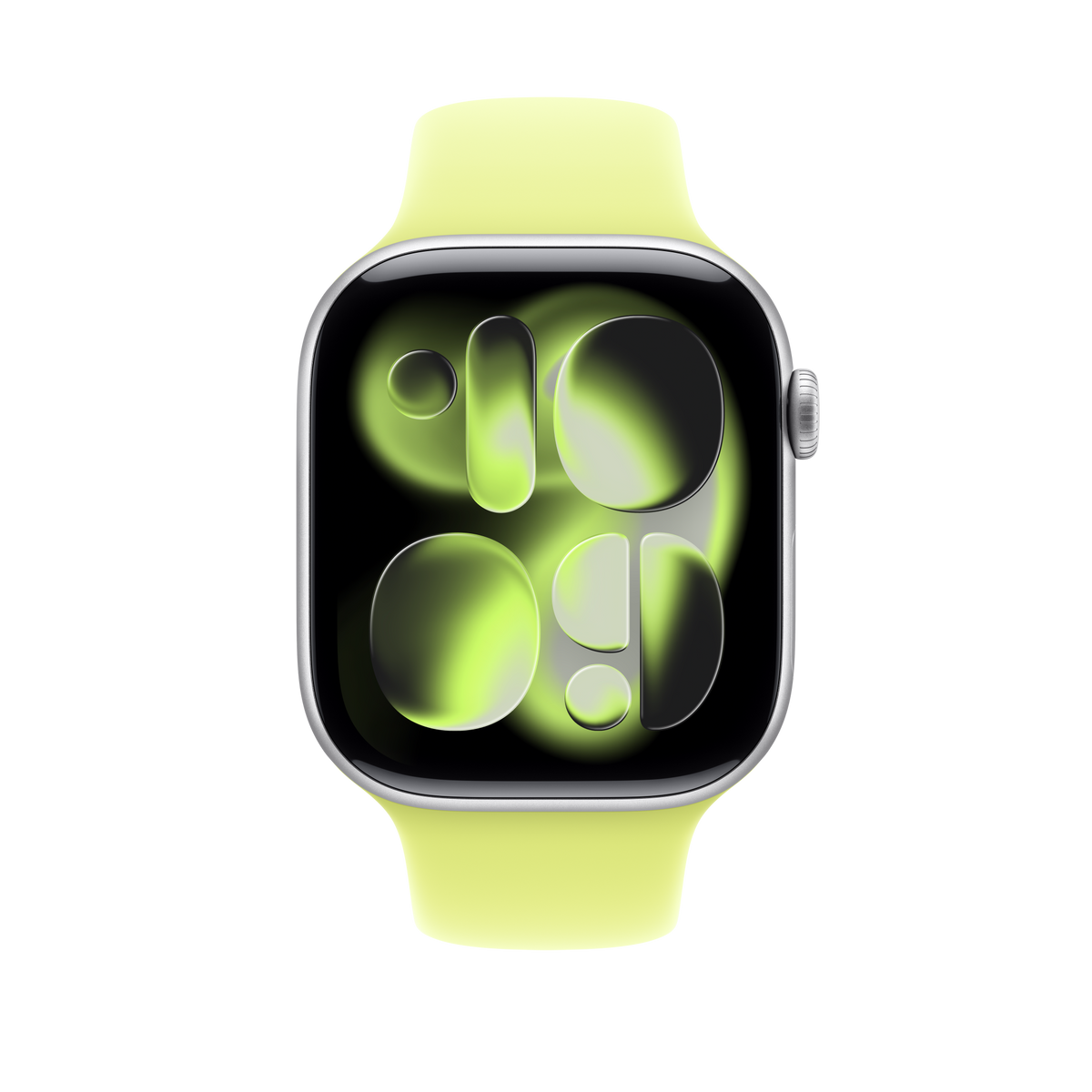 Banda Apple Watch Neon Yellow Sport Band