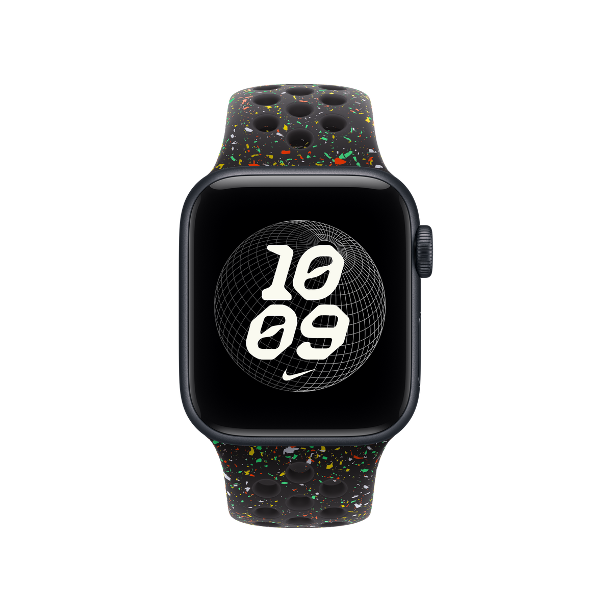 Banda Apple Watch Midnight Black Nike Sport Band