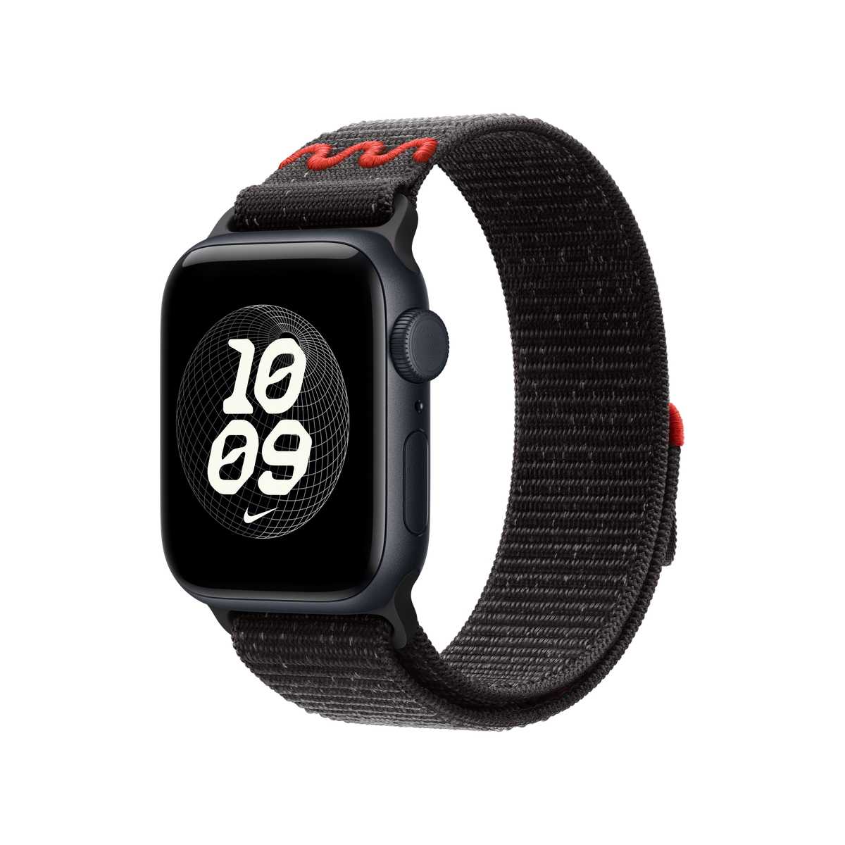 Banda Apple Watch Midnight Black Nike Sport Loop