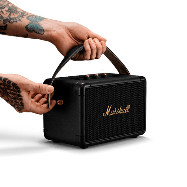 Parlante portátil Kilburn ll Marshall black & brass
