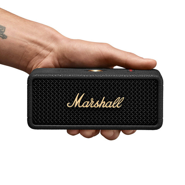 Parlante portátil Emberton III Marshall black & brass